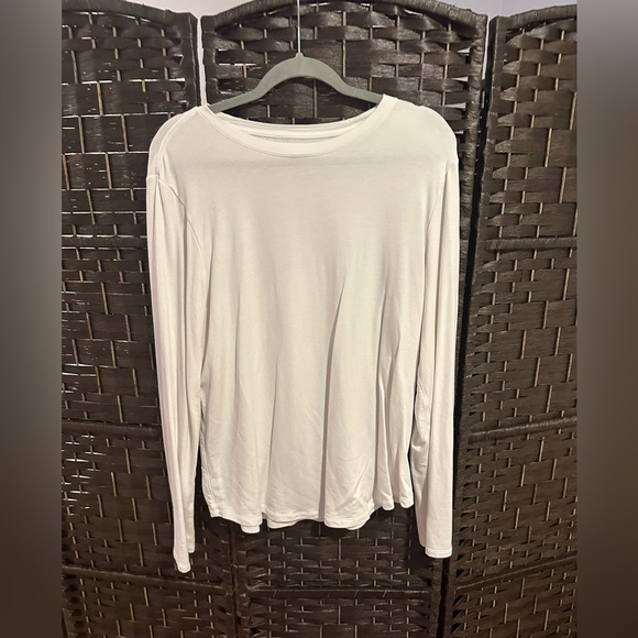 EUC SZ 14- lululemon Love Modal Fleece Long-Sleeve Shirt - Picture 2 of 6